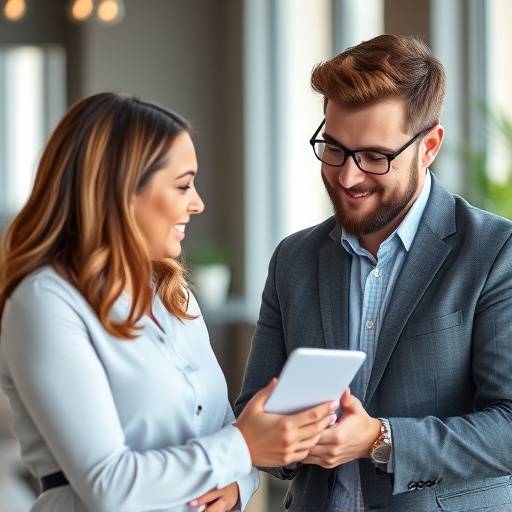 Un mentor guiando a un joven emprendedor, simbolizando la mentor&iacute;a para el crecimiento profesional
